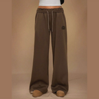 THE SHIFT FLEECE LINED WIDE LEG SWEAT PANTS