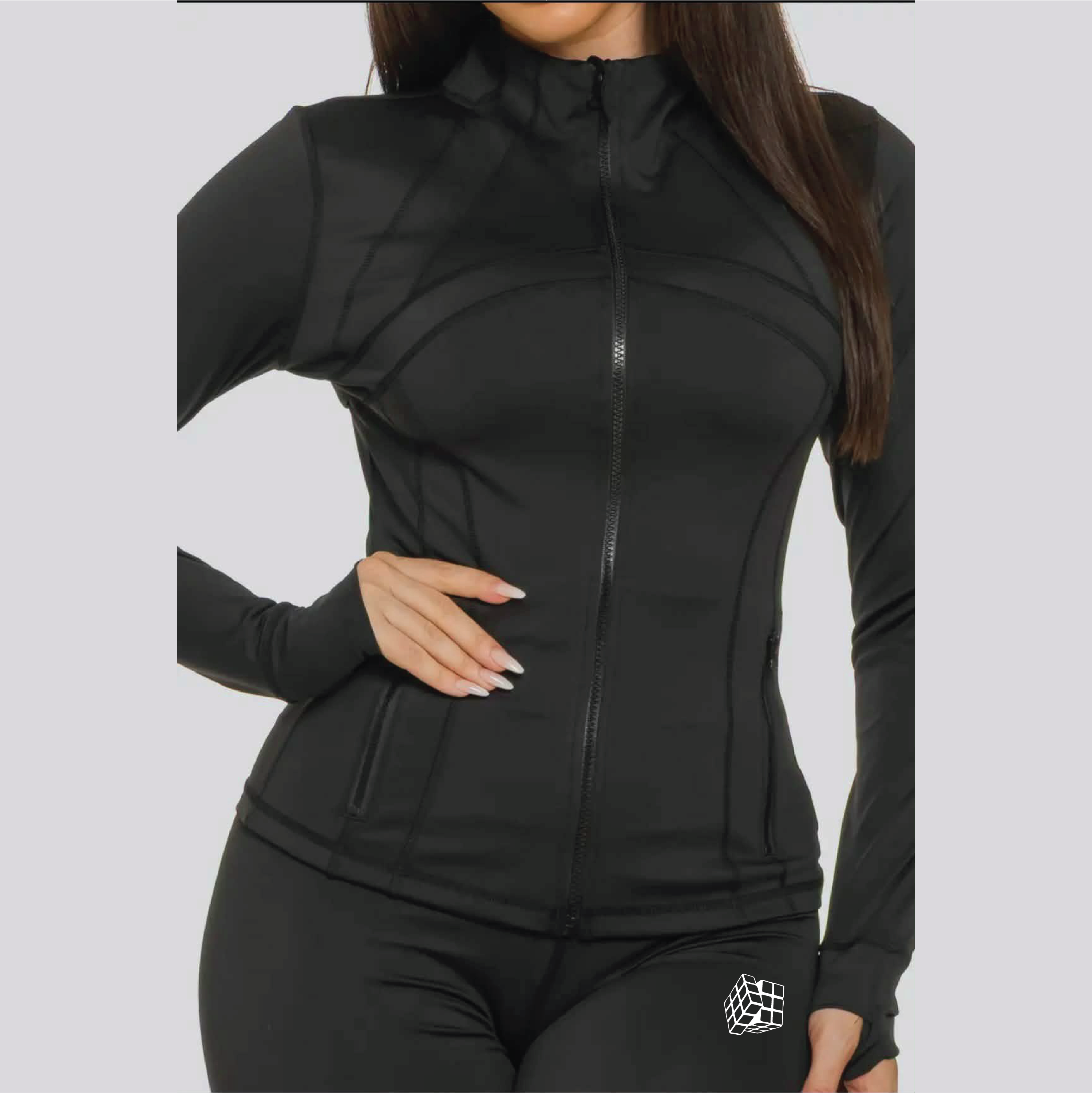 THE SHIFT FRONT ZIP YOGA SET