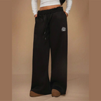 THE SHIFT FLEECE LINED WIDE LEG SWEAT PANTS