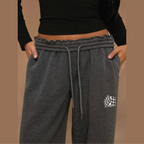 THE SHIFT FLEECE LINED WIDE LEG SWEAT PANTS