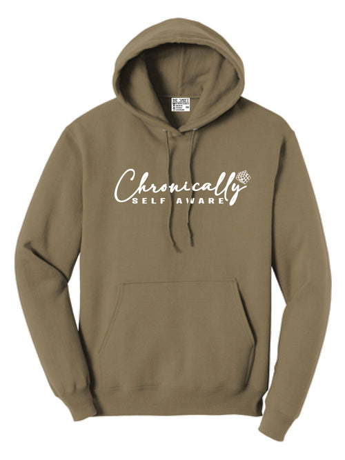 CHRONICALLY SELF AWARE CORE FLEECE HOODIE