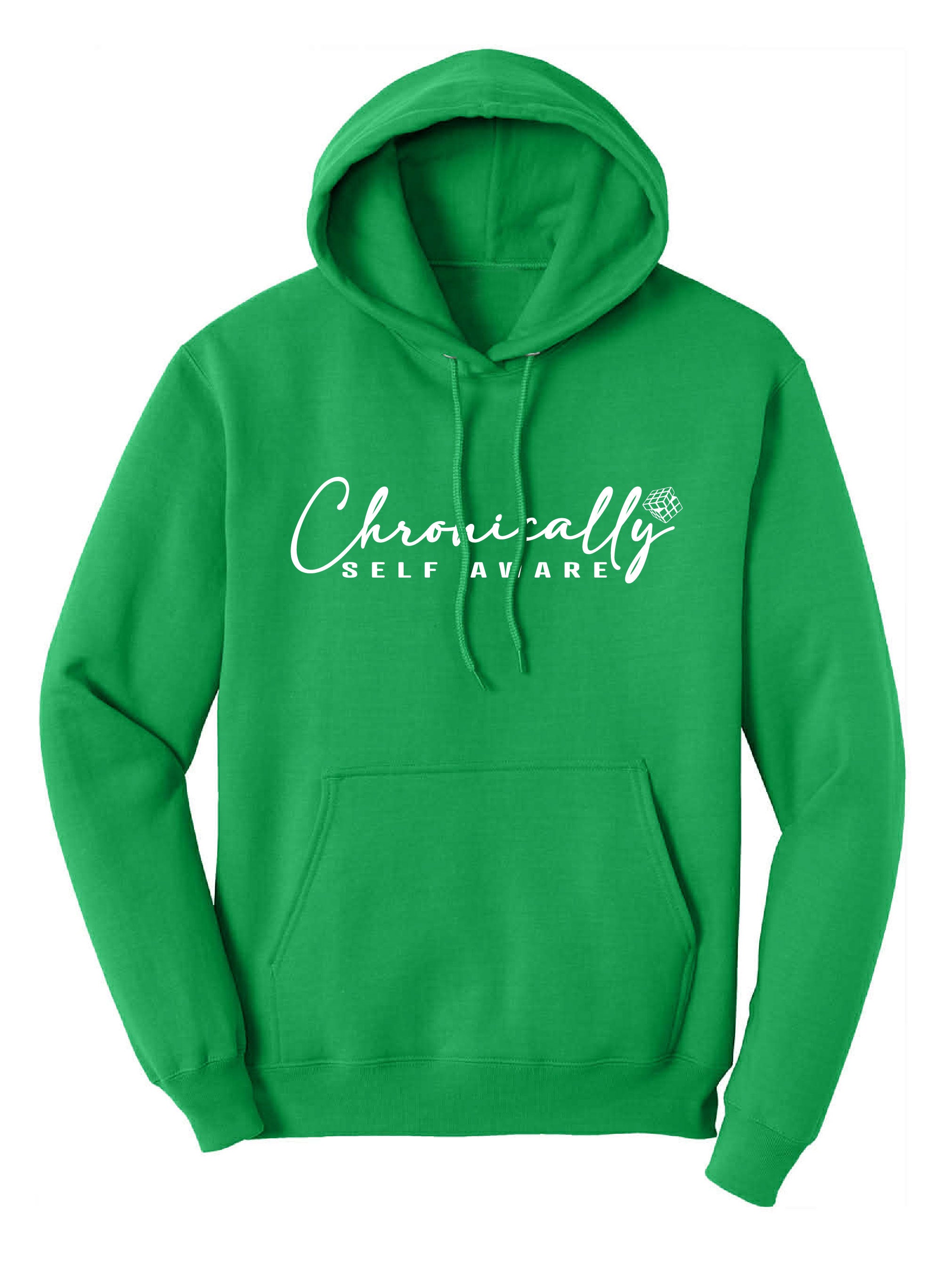 CHRONICALLY SELF AWARE CORE FLEECE HOODIE